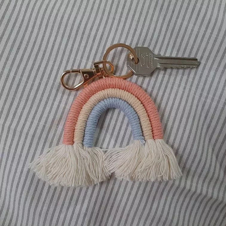 Rainbow Key Ring
